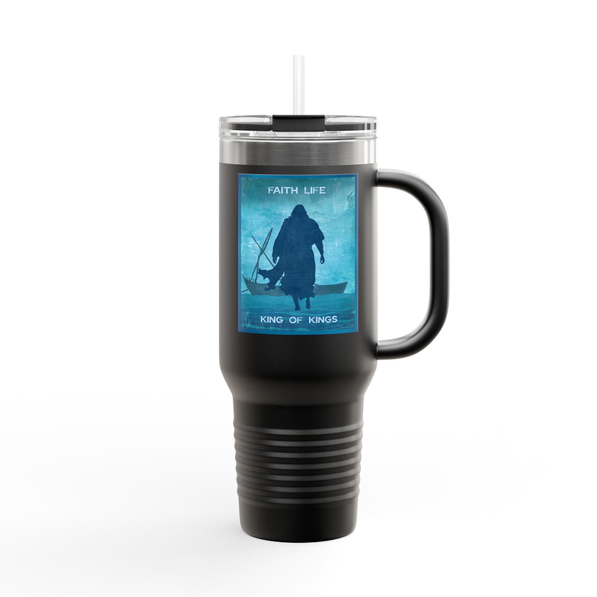 Jesus Walks on Water - Christian 40oz Tumbler 5 Jesus Walks on Water - Christian 40oz Tumbler - Image 5