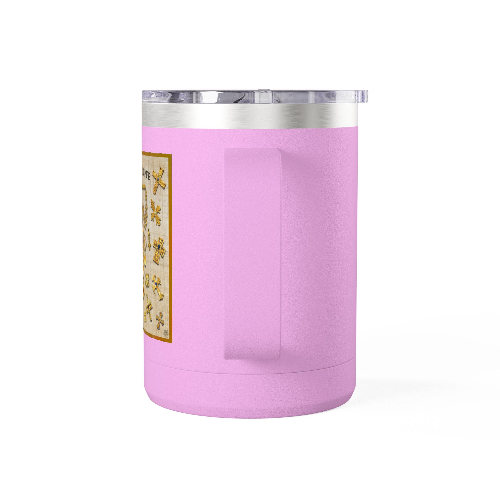 Golden Crosses Christian Travel Mug - Christian Coffee Mug 15oz 31 Golden Crosses Christian Travel Mug - Christian Coffee Mug 15oz - Image 31