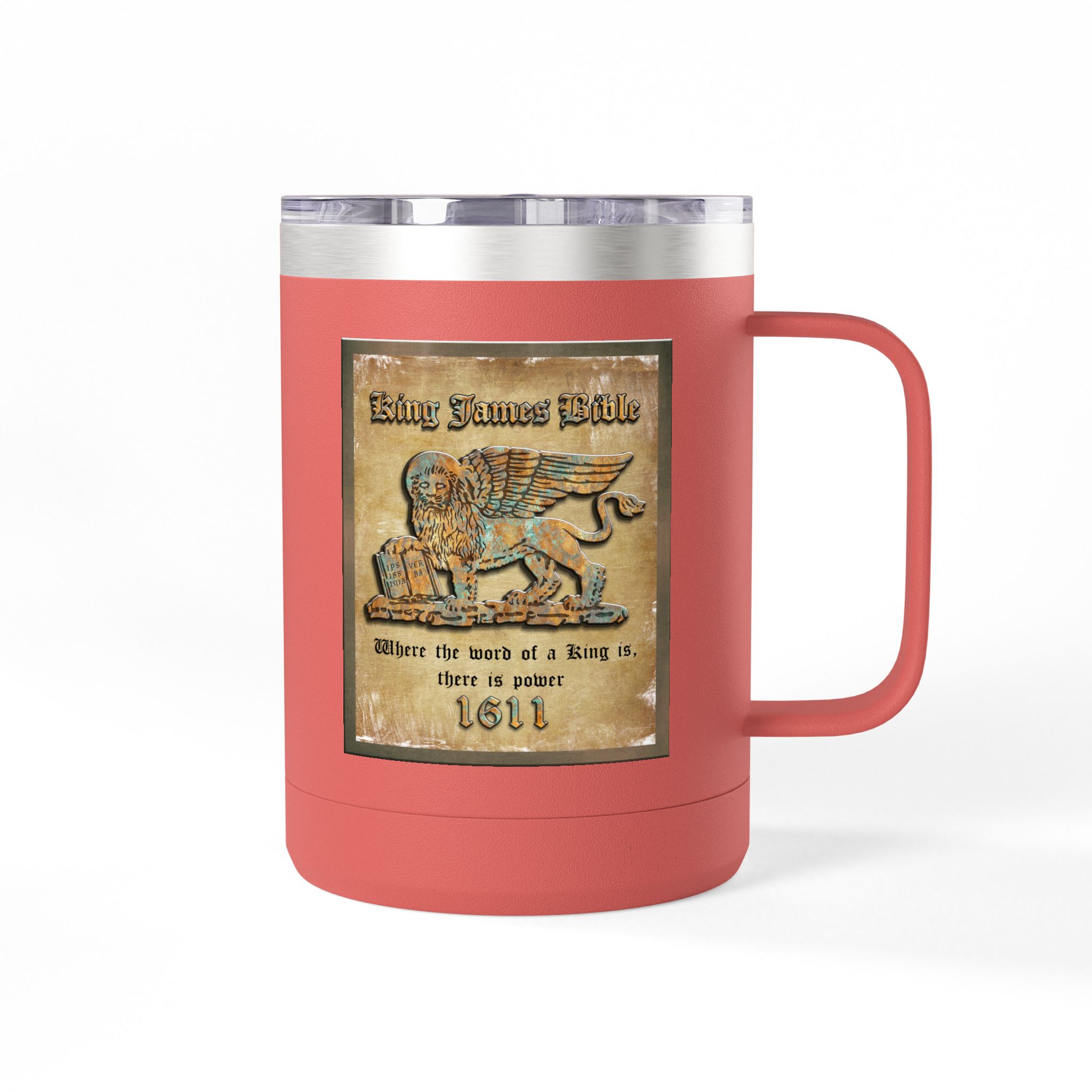 King James Bible Historic Plaque: Faith-Inspired Coffee Mug 15oz 6 King James Bible Historic Plaque: Faith-Inspired Coffee Mug 15oz - Image 6