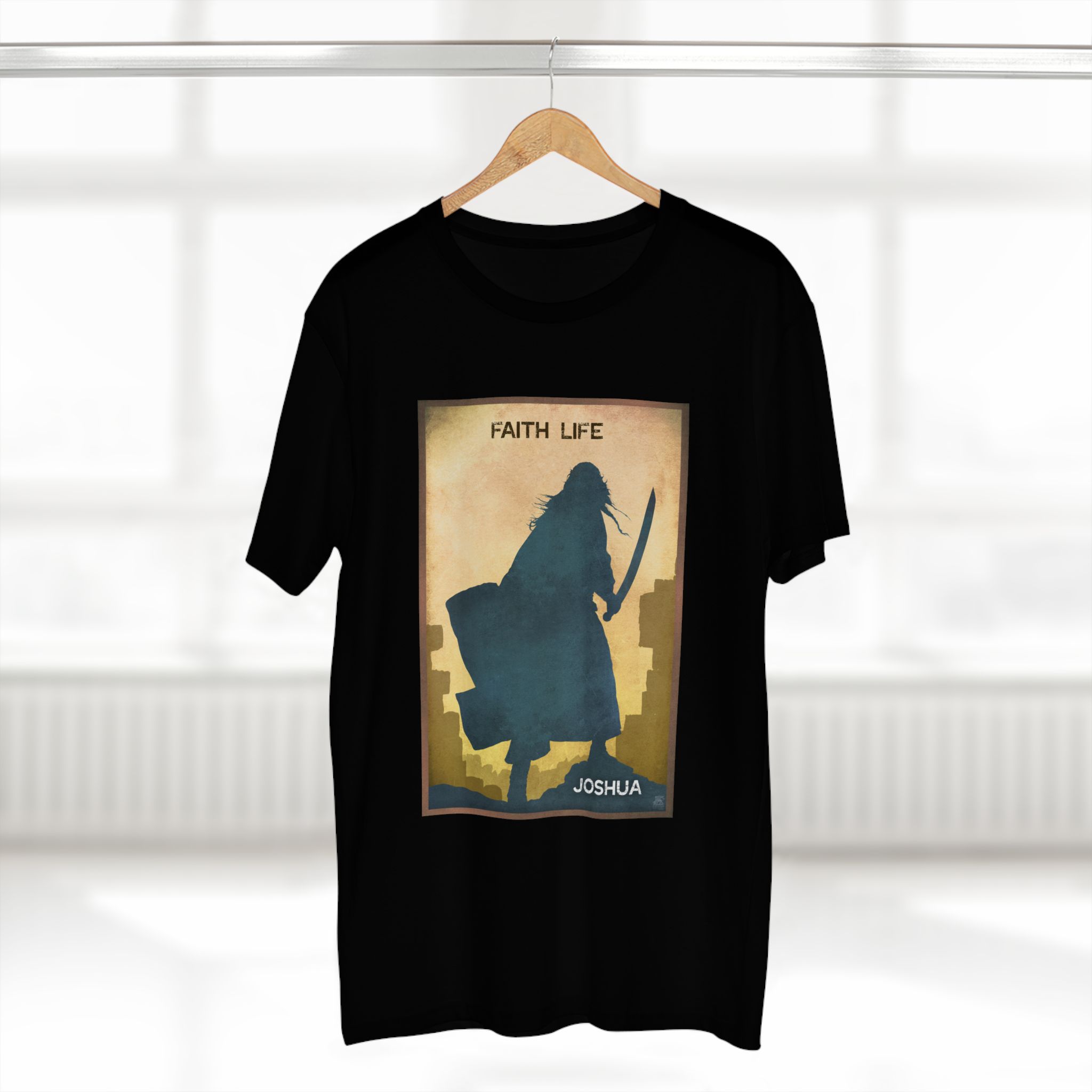 Joshua, Faith Life Christian T-Shirt 4 Joshua, Faith Life Christian T-Shirt - Image 4