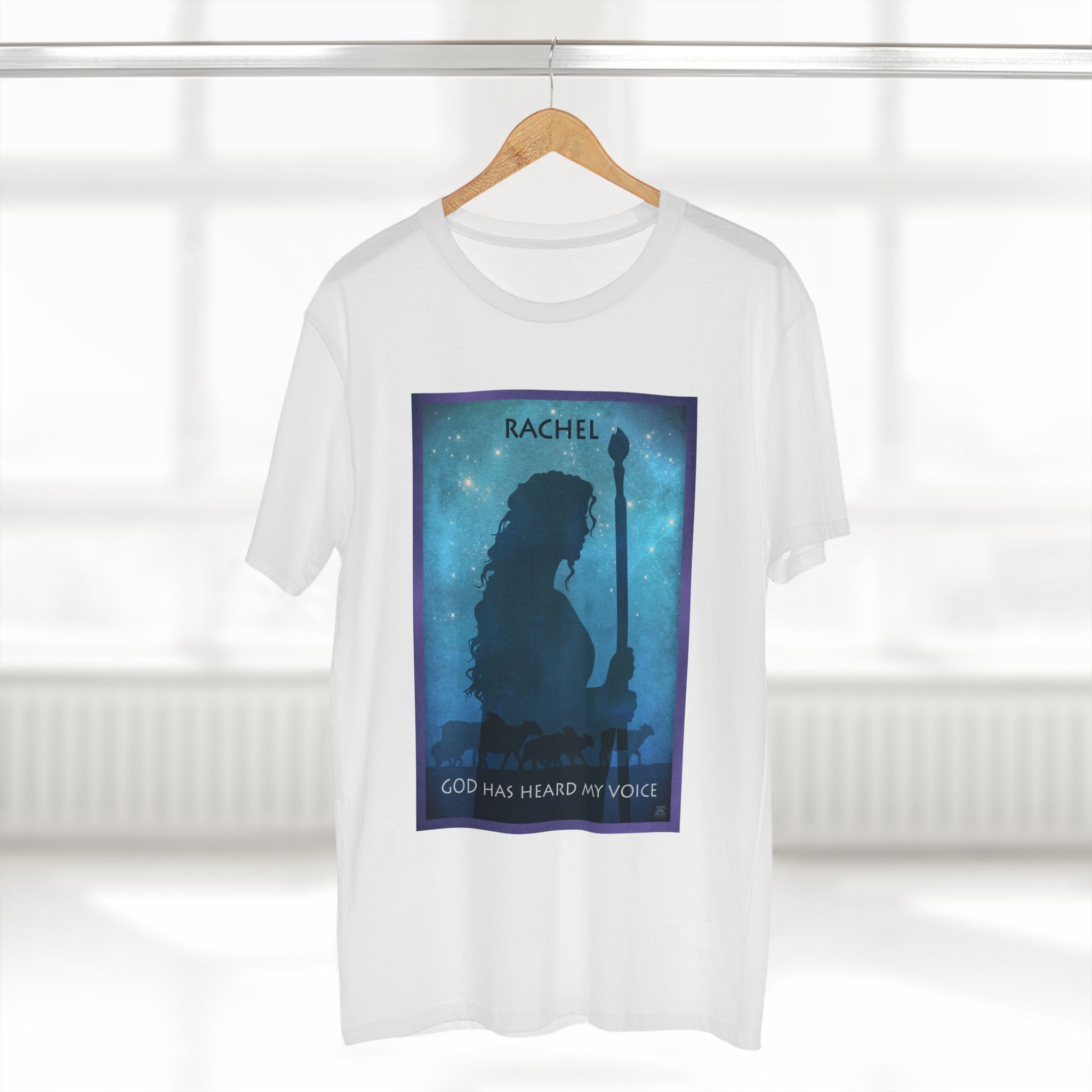 Rachel, Protector of the Flocks Women’s Christian T-Shirt - Faith Based T-Shirt 3 Rachel, Protector of the Flocks Women’s Christian T-Shirt - Faith Based T-Shirt - Image 3