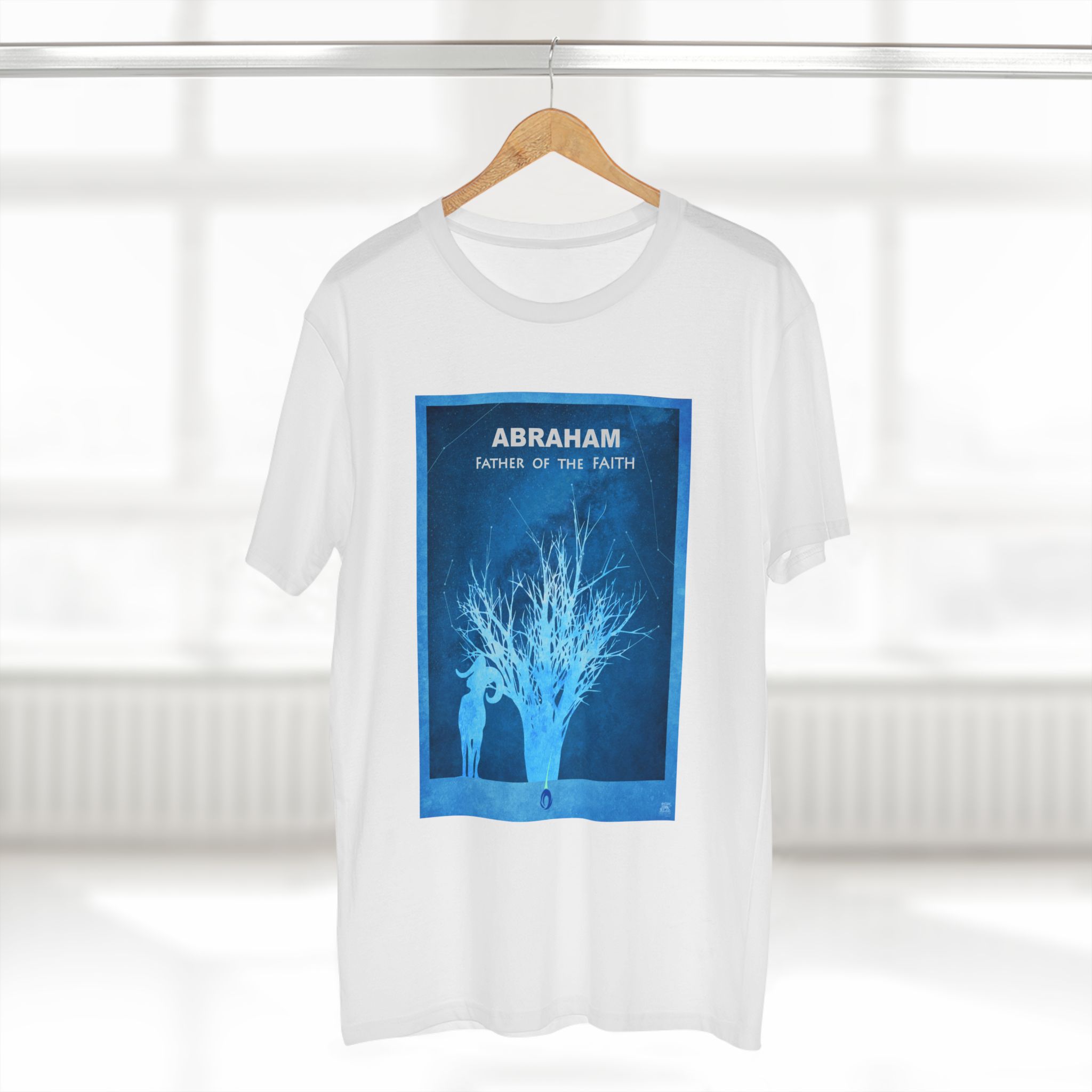 Abraham, Father of Faith Christian T-Shirt Halo House Abraham, Father of Faith Christian T-Shirt - Image 2