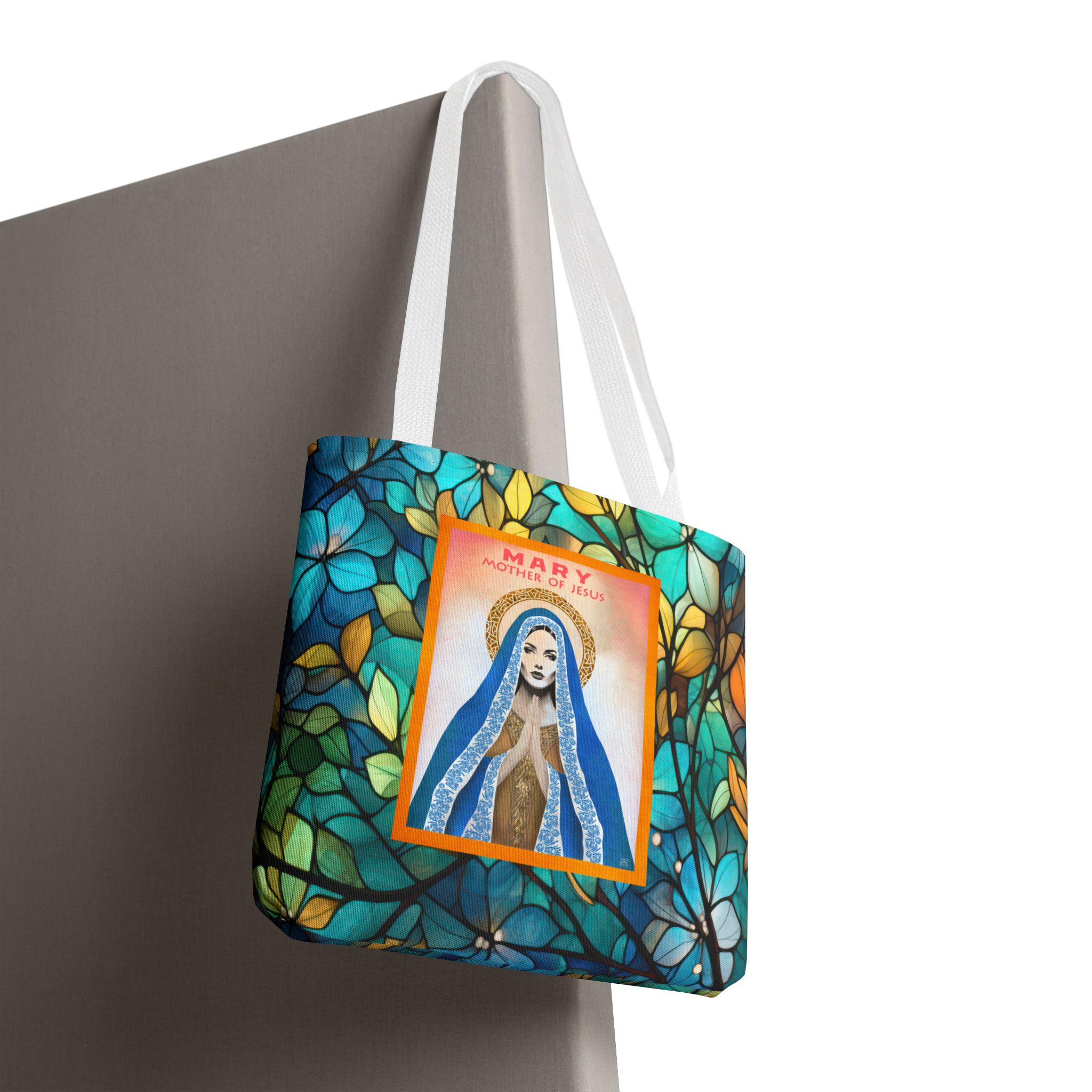 Mary, Mother of Jesus Christian Tote Bag - Inspirational Faith Gift for Women 12 Mary, Mother of Jesus Christian Tote Bag - Inspirational Faith Gift for Women - Image 12