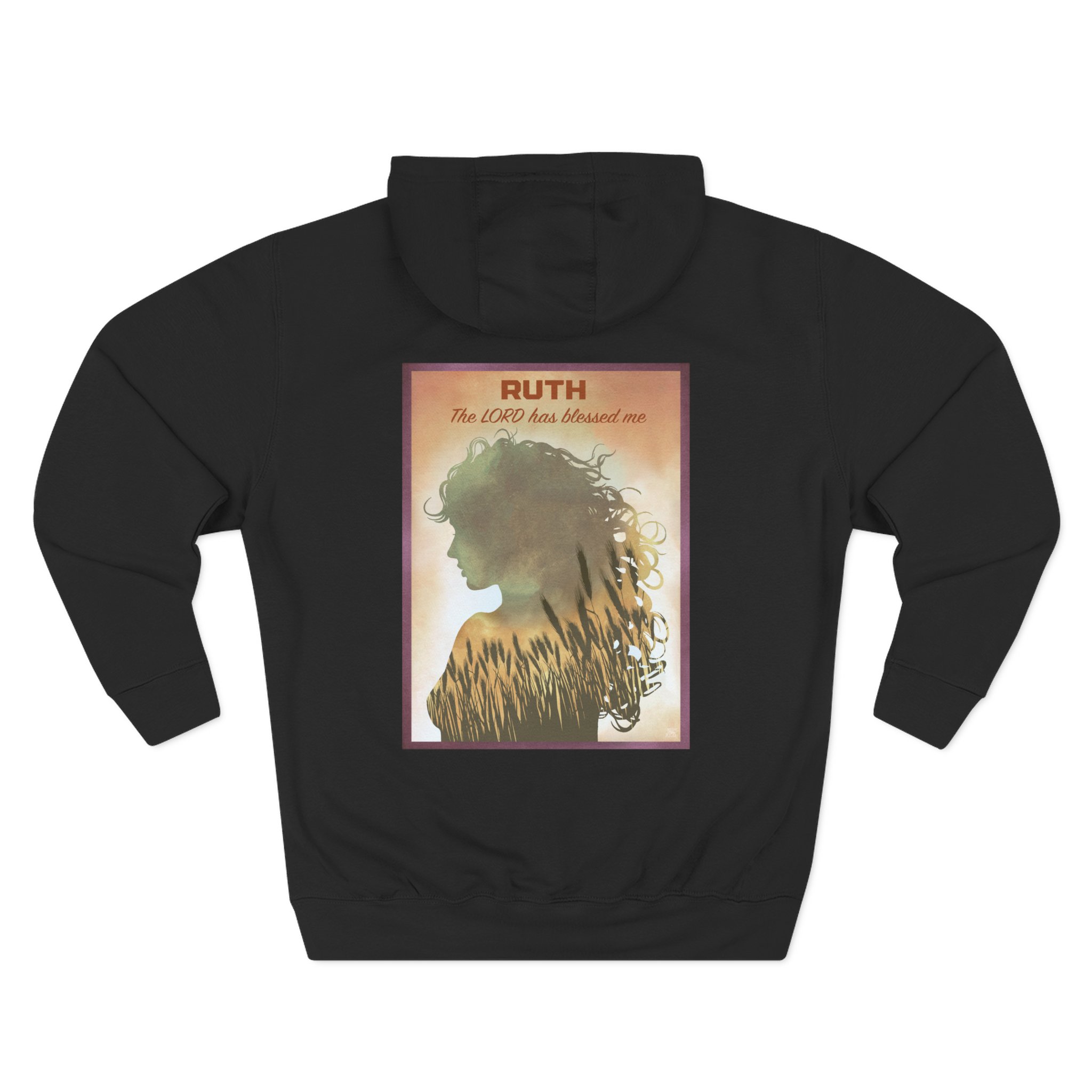 Christian Ruth The Lord is My Redeemer Hoodie - Faith Based Hoodie Halo House Christian Ruth The Lord is My Redeemer Hoodie - Faith Based Hoodie - Image 7
