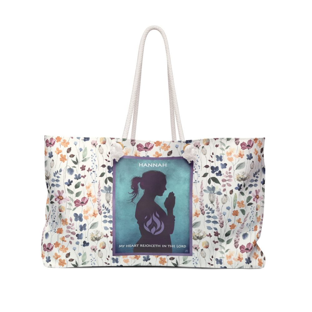 Hannah, The Power of Prayer - Boston Weekender Tote Bag