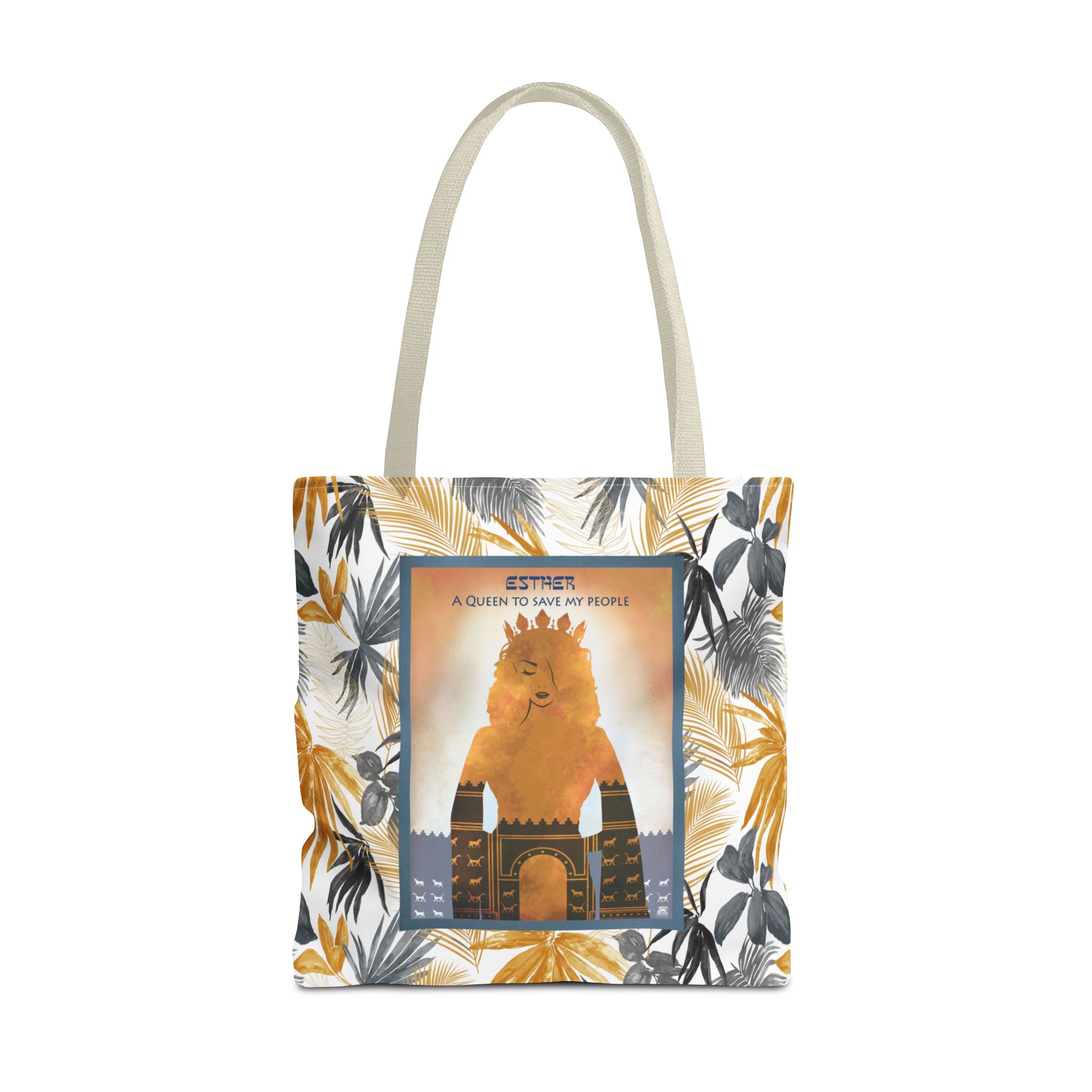 Esther, A Queen to Save My People Christian Tote Bag - Inspirational Faith Tote Bag 9 Esther, A Queen to Save My People Christian Tote Bag - Inspirational Faith Tote Bag - Image 9