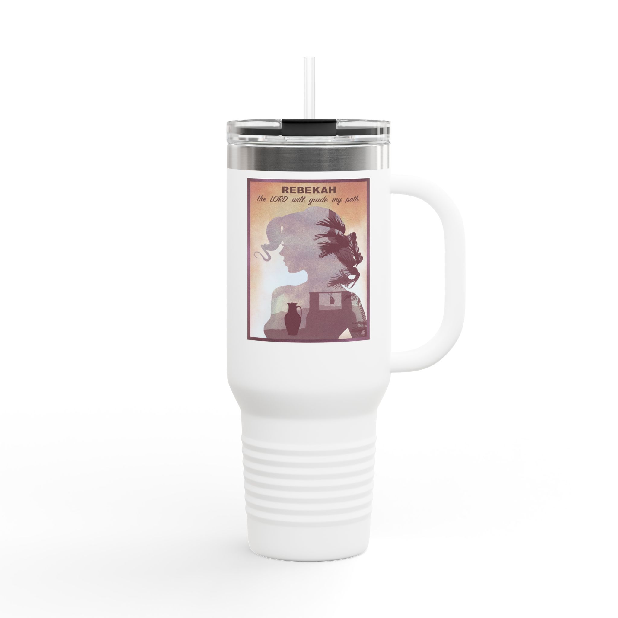 Rebekah, Destiny at the Well - Christian 40oz Tumbler 1 Rebekah, Destiny at the Well - Christian 40oz Tumbler