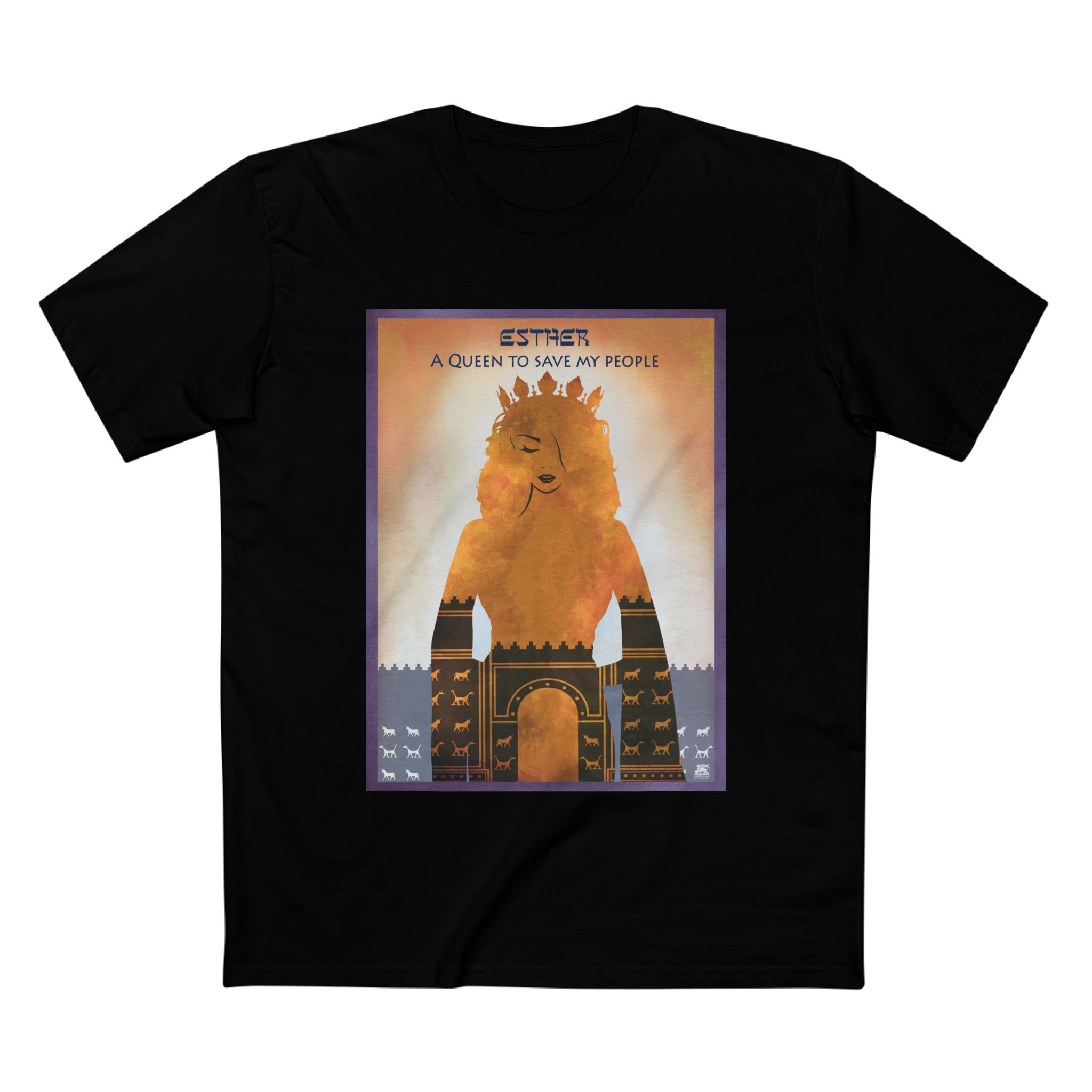 Queen Esther, A Queen to Save My People Women’s Christian T-Shirt - Faith Based T-Shirt 4 Queen Esther, A Queen to Save My People Women’s Christian T-Shirt - Faith Based T-Shirt - Image 4