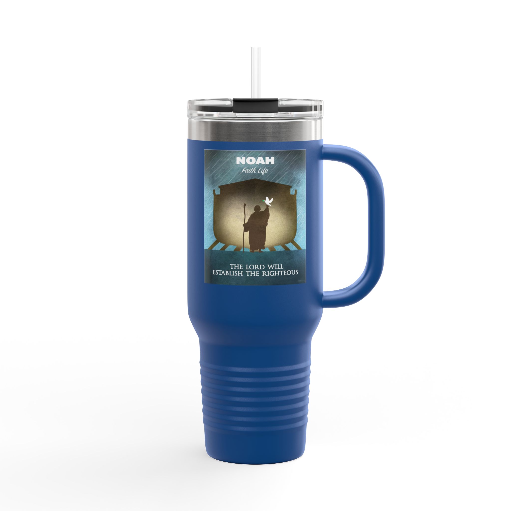 Noah's Ark Christian Tumbler 40oz - Insulated Bible Tumbler 13 Noah's Ark Christian Tumbler 40oz - Insulated Bible Tumbler - Image 13