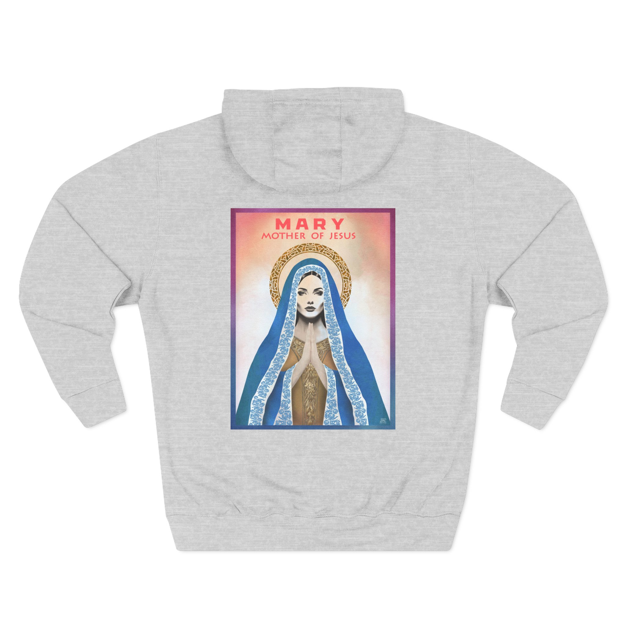 Christian Mary Mother of Jesus Hoodie - Faith Based Hoodie 3 Christian Mary Mother of Jesus Hoodie - Faith Based Hoodie - Image 3