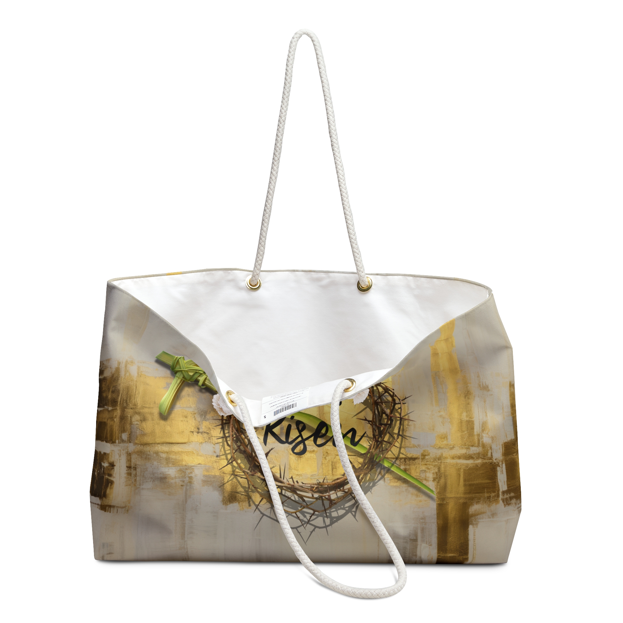 Palm Sunday - Boston Weekender Tote Bag Halo House Palm Sunday - Boston Weekender Tote Bag - Image 3
